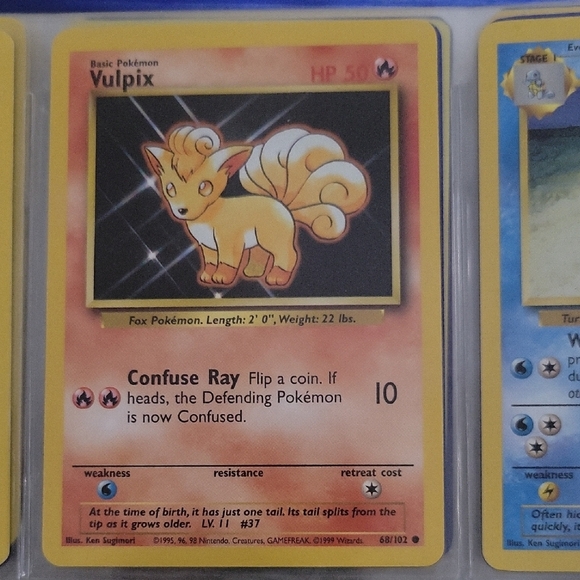 Pokemon Card Vulpix - Picture 1 of 1